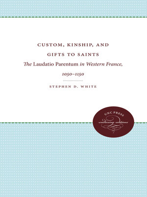 cover image of Custom, Kinship, and Gifts to Saints